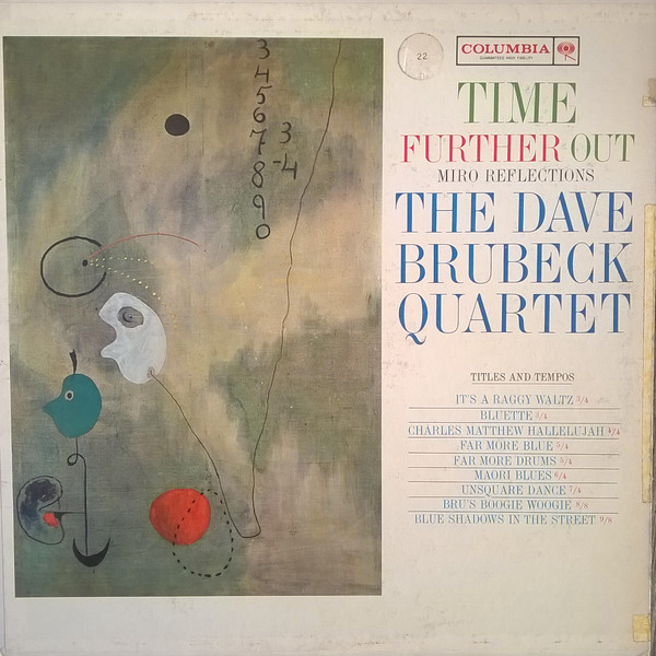 Dave Brubeck Quartet / Time Out オリジMONO Dave Brubeck Quartet – Time Further Out in Mono | The Skeptical